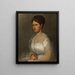 Probablemente retrato de la condesa Victoria von Mensdorff-Pouilly - Kasper Köhler — cuadro enmarcado en la pared