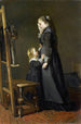 The painter's widow - Kate Bisschop-Swift — framed artwork on a wall