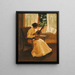 Summer Painting - Kate Clifton Osgood Holmes — framed artwork on a wall