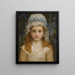 Lillas y Lady - Kate Perugini — cuadro enmarcado en la pared