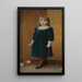 Retrato de Dora - Kate Perugini — cuadro enmarcado en la pared