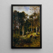 Landscape Painting - Kate S Brodie — framed artwork on a wall