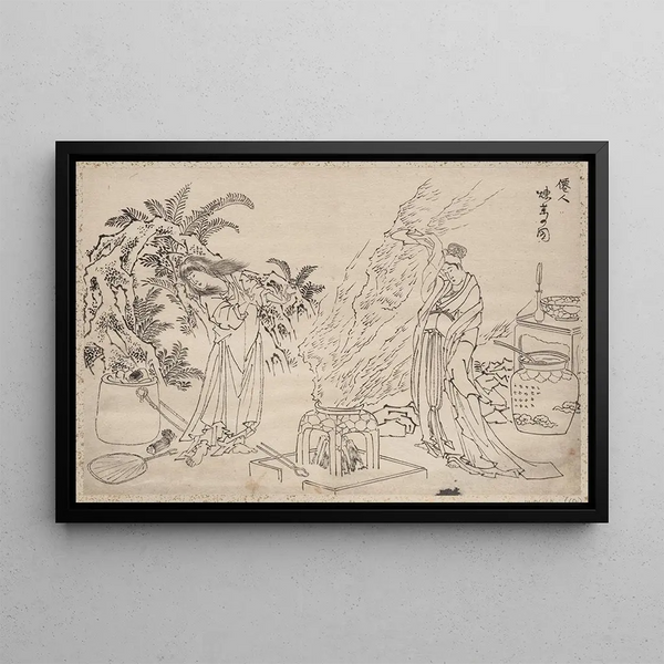 Katsushika Hokusai - Album of Sketches by Katsushika Hokusai and His Disciples Pl60.webp