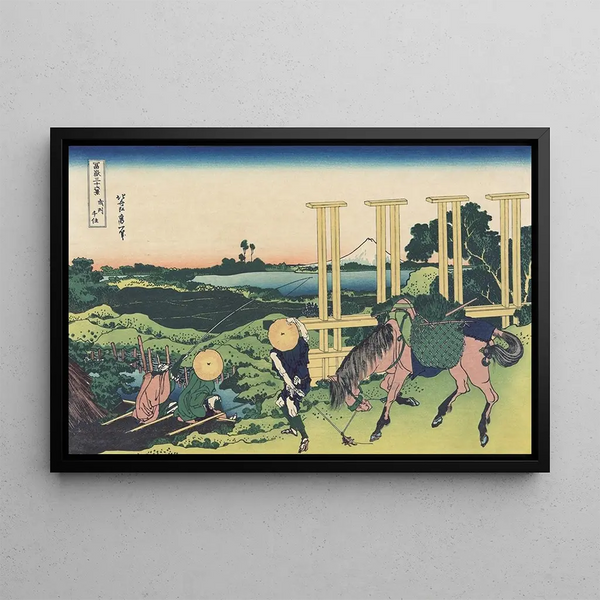 Katsushika Hokusai - Bush senju.webp