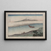 Fukeiga - Katsushika Hokusai — cuadro enmarcado en la pared
