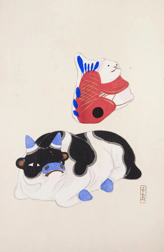 Kawasaki Kyosen - Kyosens Collected Illustrations of Japanese Toys Pl068.webp