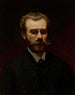 Portrait of the painter Walerz Brochocki - Kazimierz Mirecki — artwork view