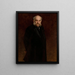 Portrait Painting of Filip Zaleski - Kazimierz Pochwalski — framed artwork on a wall