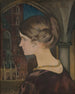 Retrato de Maria Sobolewska - Kazimierz Sichulski — vista de la obra