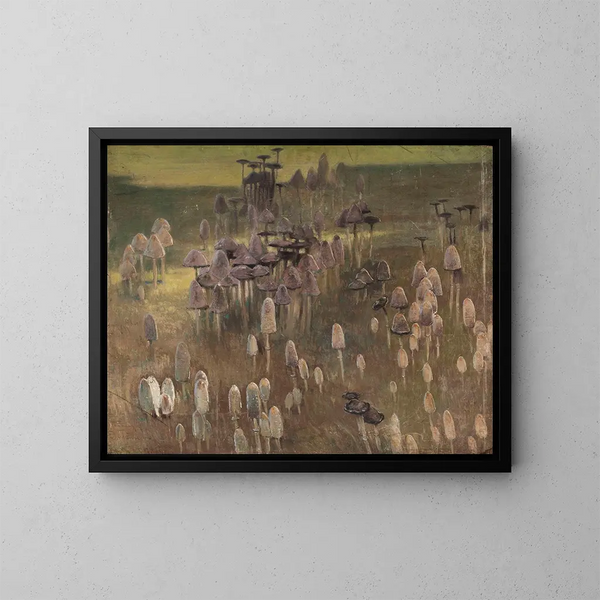 Flore d'automne - Kazimierz Stabrowski — cuadro enmarcado en la pared