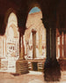 Cour du monastère de Monreale à Palerme - Kazimierz Stabrowski — artwork view