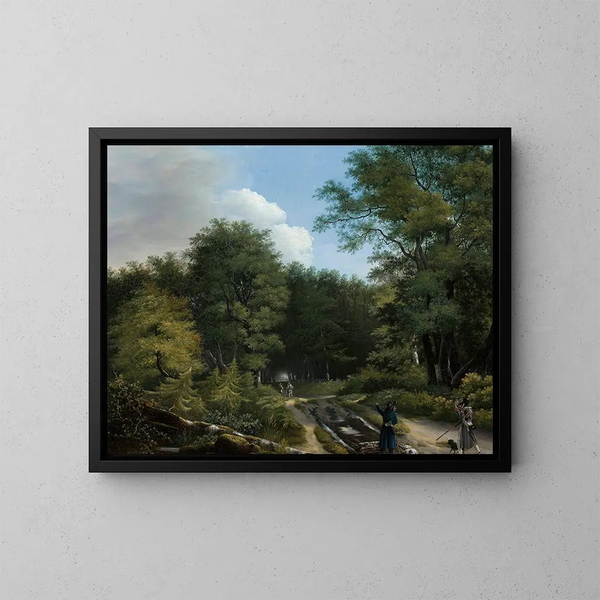 Forest Path - Kazimierz Jan — framed artwork on a wall