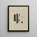 Composición suprematista sin título - Kazimir Malévitch — cuadro enmarcado en la pared