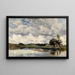 Landscape Painting near Pangbourne - Keeley Halswelle — framed artwork on a wall