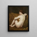 A Blonde - Kenyon Cox — framed artwork on a wall