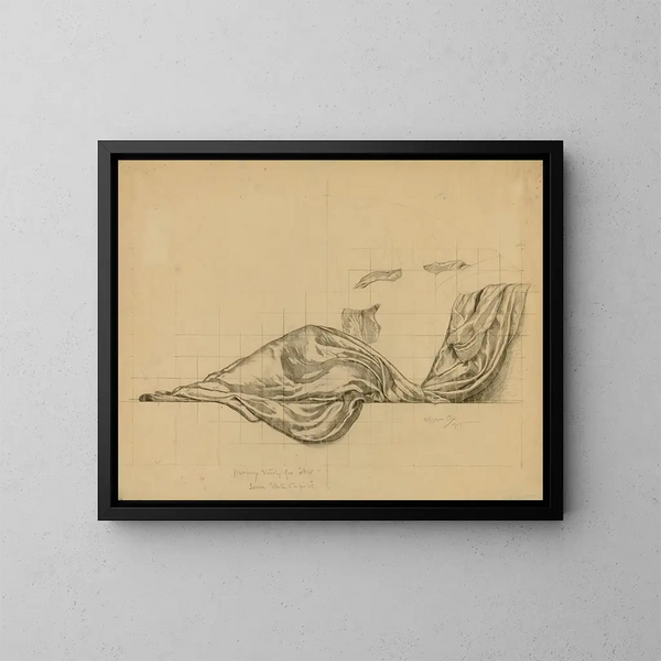 Study for the Rotunda Panel of the Iowa State Capitol - Kenyon Cox — framed artwork on a wall