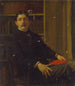 Retrato de M. Wiley - Kenyon Cox — vista de la obra