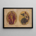 Study for mosaic at the Wisconsin State Capitol Government and Liberty - Kenyon Cox — framed artwork on a wall