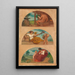 The Progress of Civilization The Forge Commerce and Education Fresco Study Capitol of State Des Moines Iowa - Kenyon Cox — framed artwork on a wall