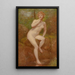 The Secret of the Stream - Kenyon Cox — framed artwork on a wall