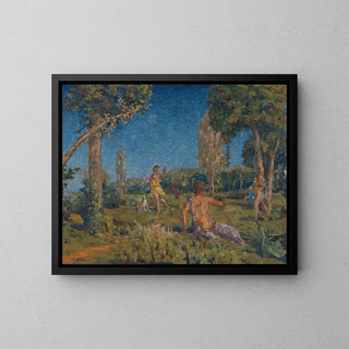 KerXavier Roussel - Artemis with a dog and two companions at a spring.webp