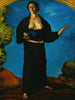 Mujer con una calabaza - Kishida Ryusei — vista de la obra