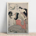 Reproduction of the painting Kitagawa Utamaro L'amour maternel de Sankatsu et Hanshichi - Kitagawa Utamaro