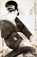 Courtesan Hanamurasaki by Tamaya - Kitagawa Utamaro — artwork view