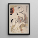 Giondfu Tofu de Gion - Kitagawa Utamaro — cuadro enmarcado en la pared