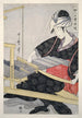 Hataori Tissage sur un métier - Kitagawa Utamaro — artwork view