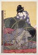 Horogaya Moustiquaire para bebé - Kitagawa Utamaro — vista de la obra
