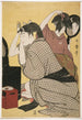 Kamiyui Coiffure - Kitagawa Utamaro — vista de la obra