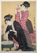 Kingyo Poisson rouge - Kitagawa Utamaro — artwork view