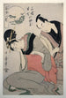 Sankatsu Hanshichi no bosetsu L'amour maternel de Sankatsu et Hanshichi - Kitagawa Utamaro — artwork view