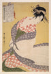 Shirauchikake El sobrevestido blanco - Kitagawa Utamaro — vista de la obra