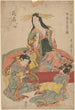Three Geishas - Kitagawa Utamaro — artwork view