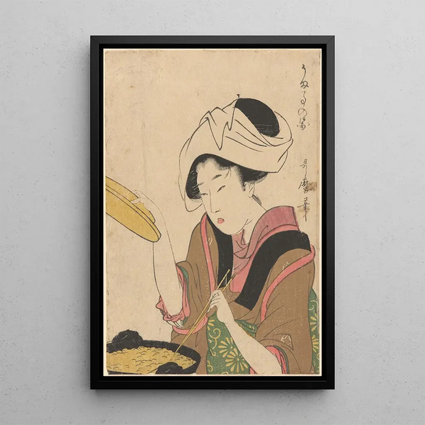 Kitagawa Utamaro - Woman Cooking.webp