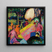 Klang white - Wassily Kandinsky — framed artwork on a wall
