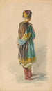Oriental figure - Klavdy Vasilyevich Lebedev — artwork view