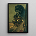 The express train - Klemens Brosch — framed artwork on a wall