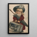 Little traveler - Knapp Co — framed artwork on a wall