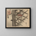 Bairei gafu, planche 22 - Kono Bairei — framed artwork on a wall