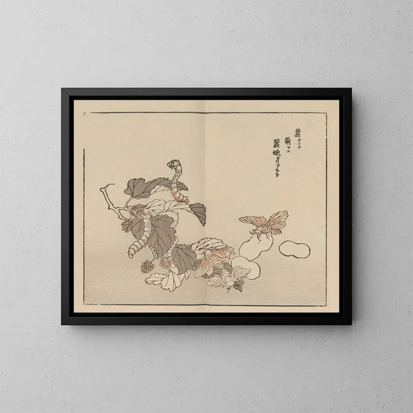 Bairei gafu Pl. 62 - Kono Bairei — cuadro enmarcado en la pared