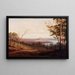 Vista de Hobart Town - Knut Bull — cuadro enmarcado en la pared