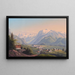 Engelberg - Konrad Corradi — cuadro enmarcado en la pared