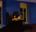 A la luz de las velas - Konrad Krzyżanowski — vista de la obra