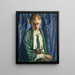 Portrait of Alma Koskeli - Konrad Mägi — framed artwork on a wall