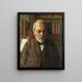 Retrato del poeta Friedrich Kuhlbars - Konrad Mägi — cuadro enmarcado en la pared