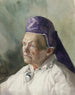 Retrato de una mujer con un tanu - Konrad Mägi — vista de la obra