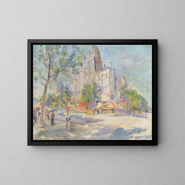 París en primavera - Konstantin Alexeïevitch Korovine — cuadro enmarcado en la pared